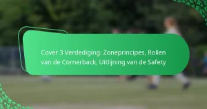 Cover 3 Verdediging: Zoneprincipes, Rollen van de Cornerback, Uitlijning van de Safety