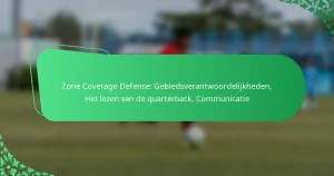 Zone Coverage Defense: Gebiedsverantwoordelijkheden, Het lezen van de quarterback, Communicatie